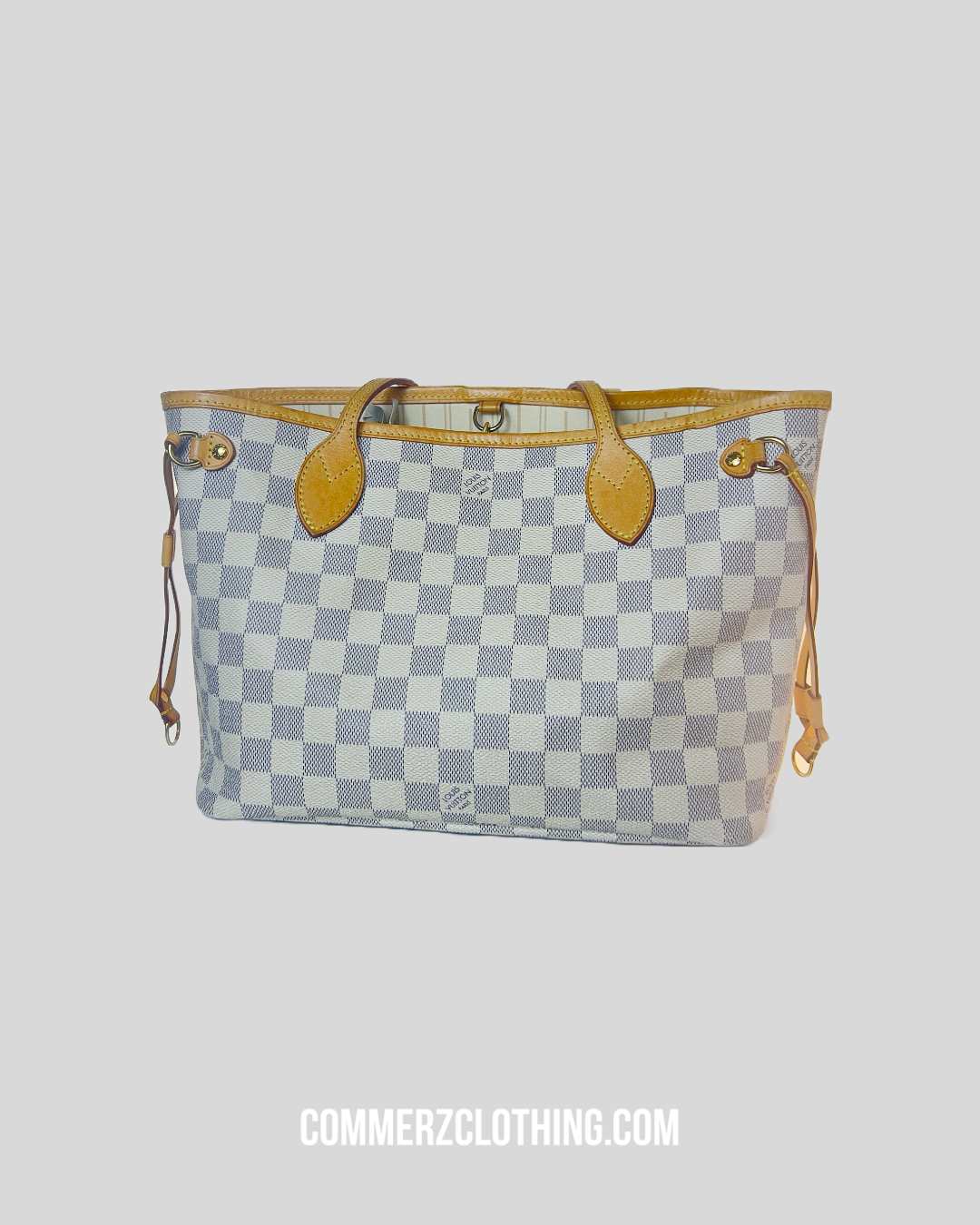 Vintage Louis Vuitton Neverfull Handtasche T05 Luxus Handtasche Komplettansicht