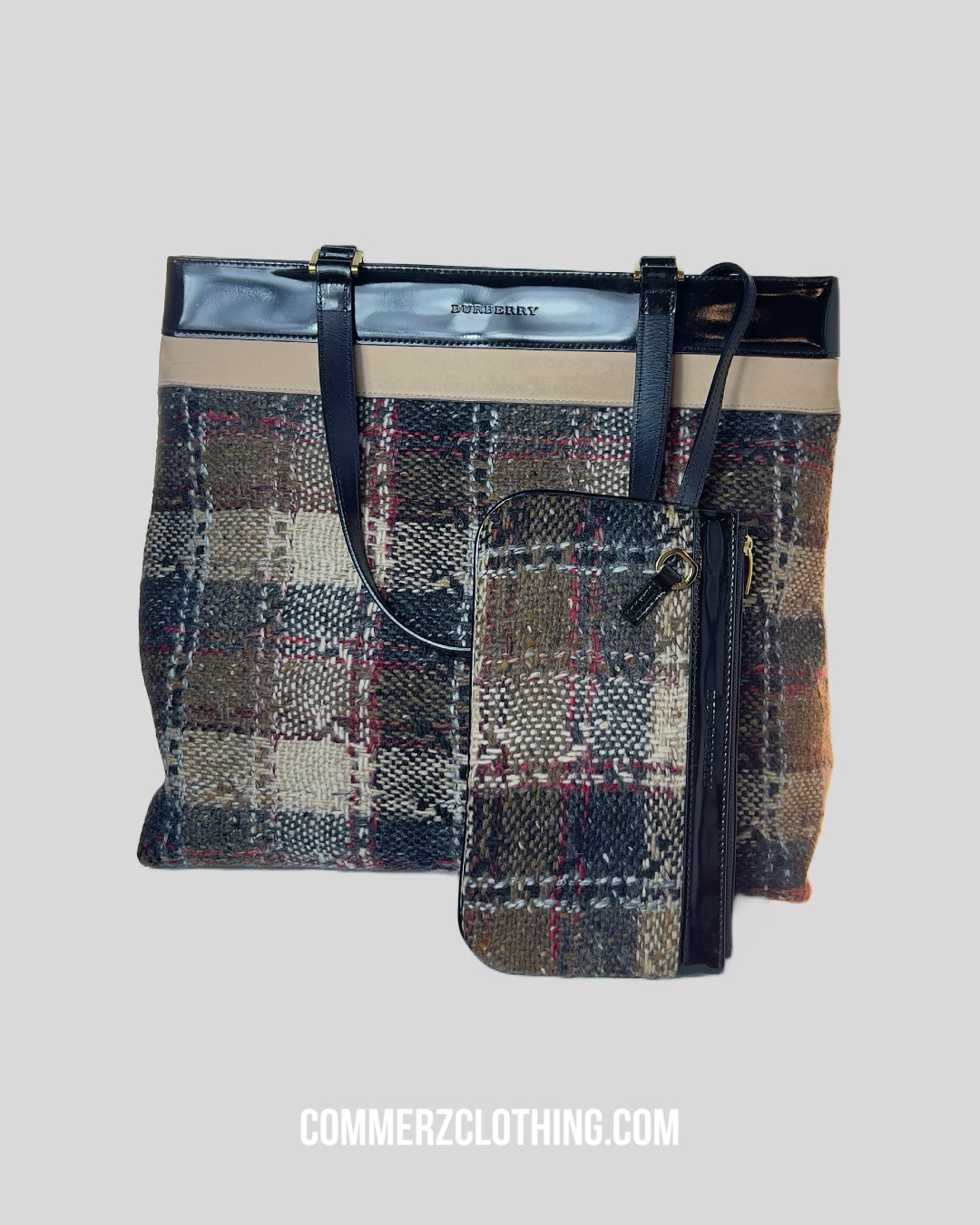 Vintage Burberry Schultertasche T01 Luxus Handtasche