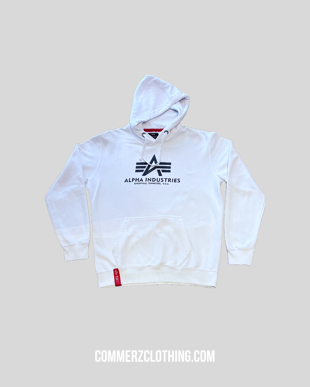 Vintage ALPHA INDUSTRIES Hoodie / Sweater m. Kapuze