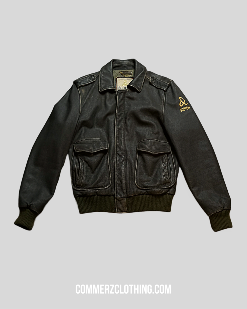 Scotch & Soda Leder Jacke