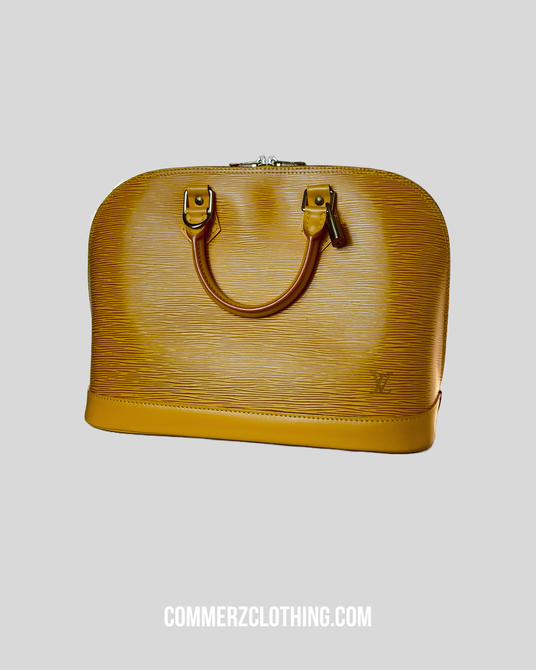 Vintage Louis Vuitton Handtasche Alma PM Gelb T06 Luxus Handtasche