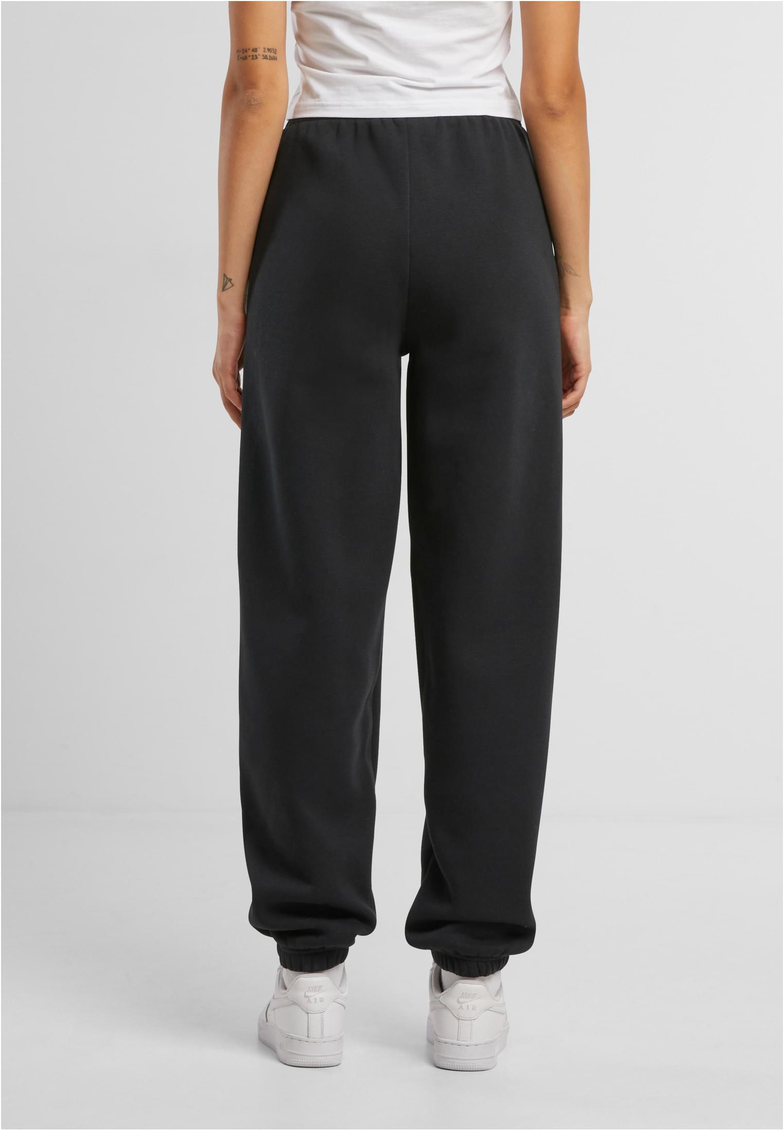 C153 Commerz Fluffy Track Pants Black Women