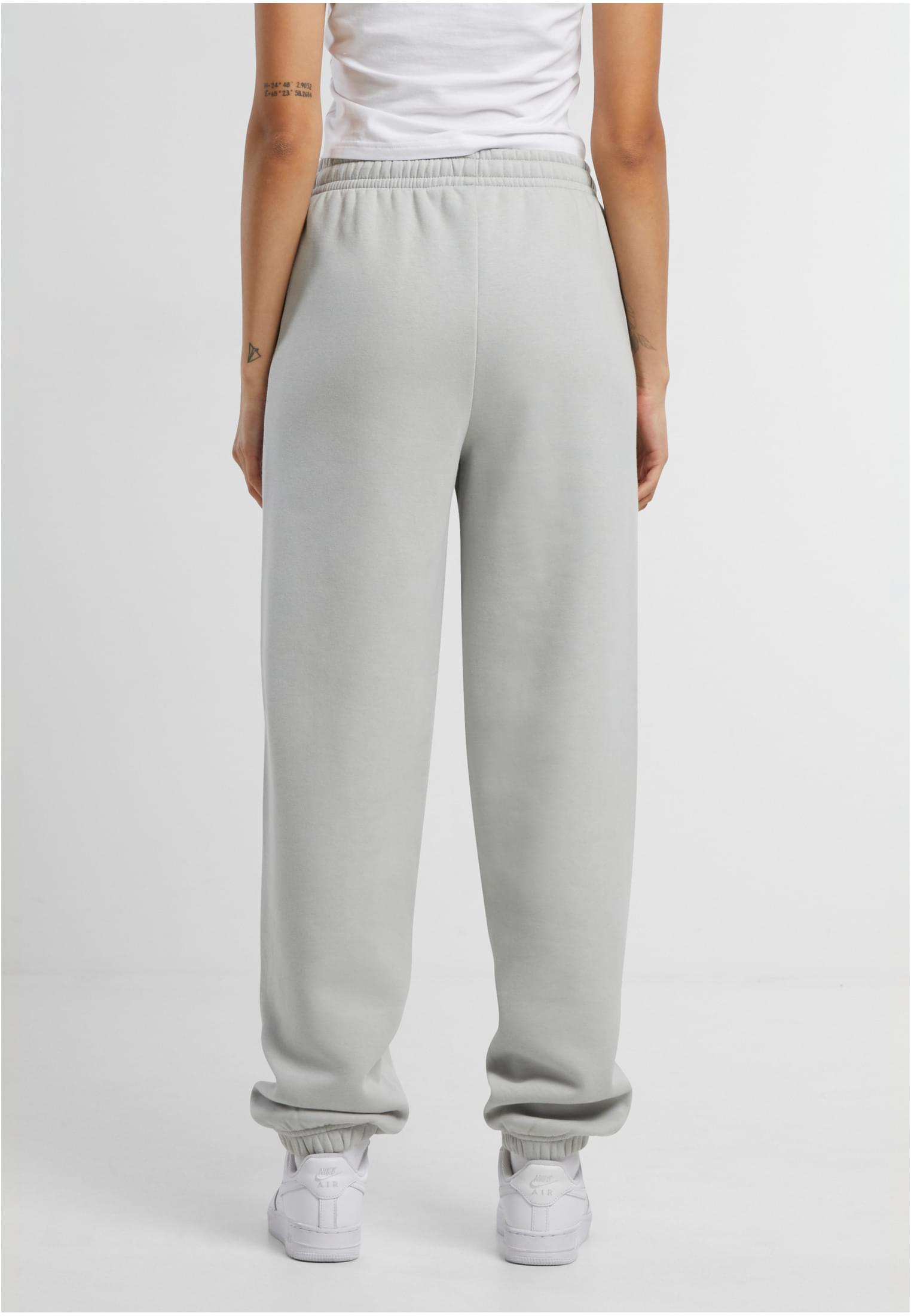 C140 Commerz Fluffy Track Pants Light Grey Women