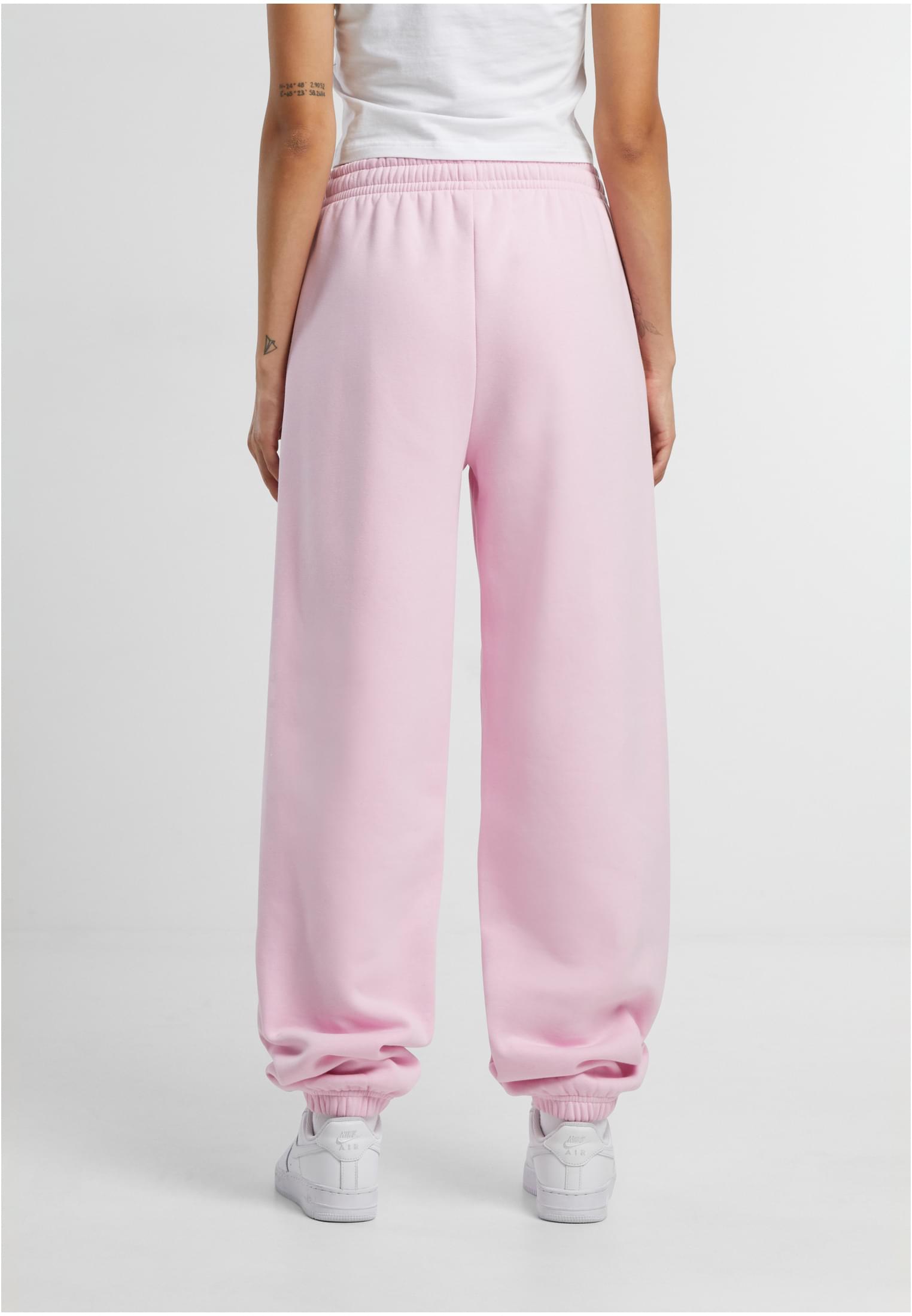 C130 Commerz Fluffy Track Pants Rosa Women