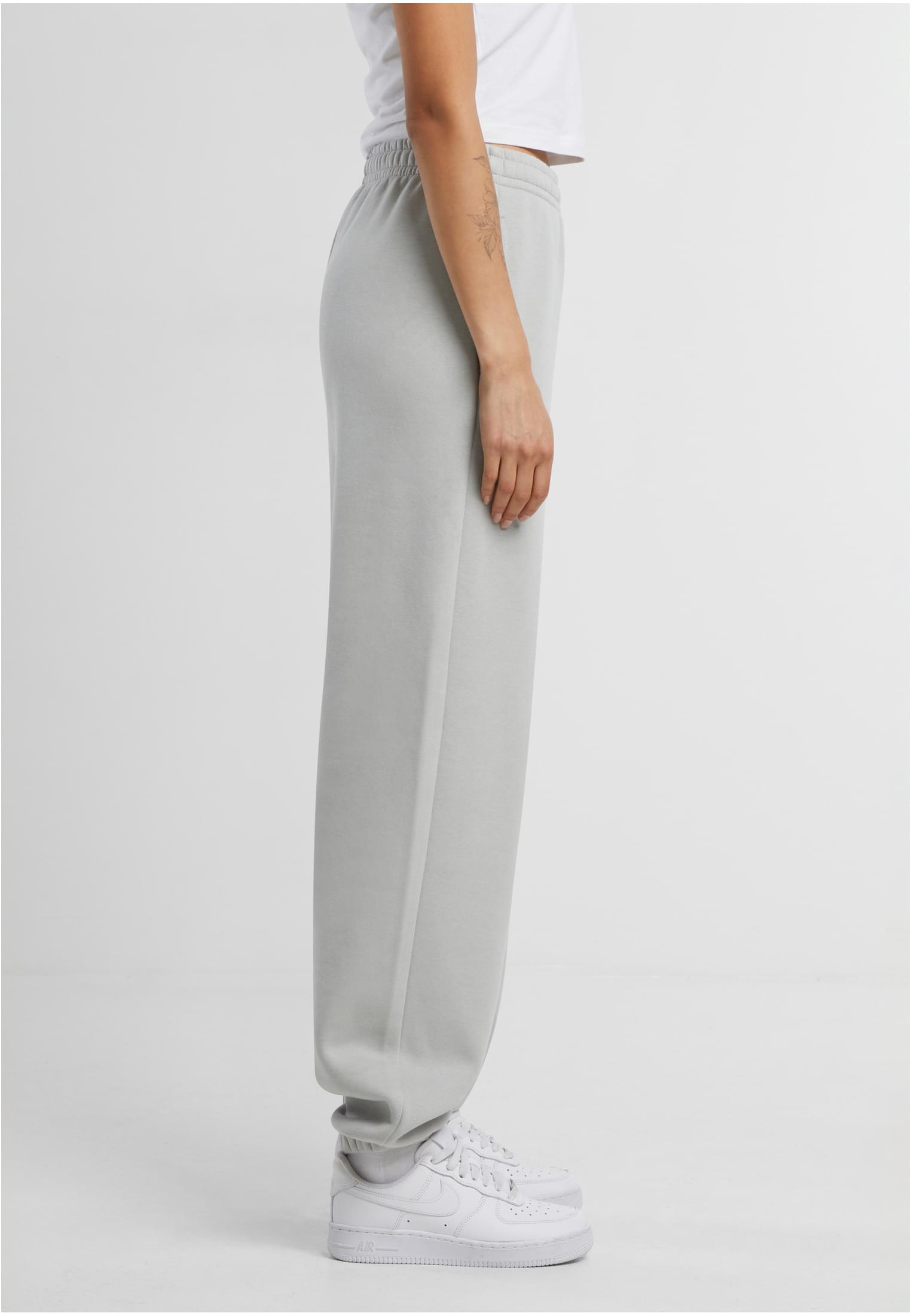 C140 Commerz Fluffy Track Pants Light Grey Women