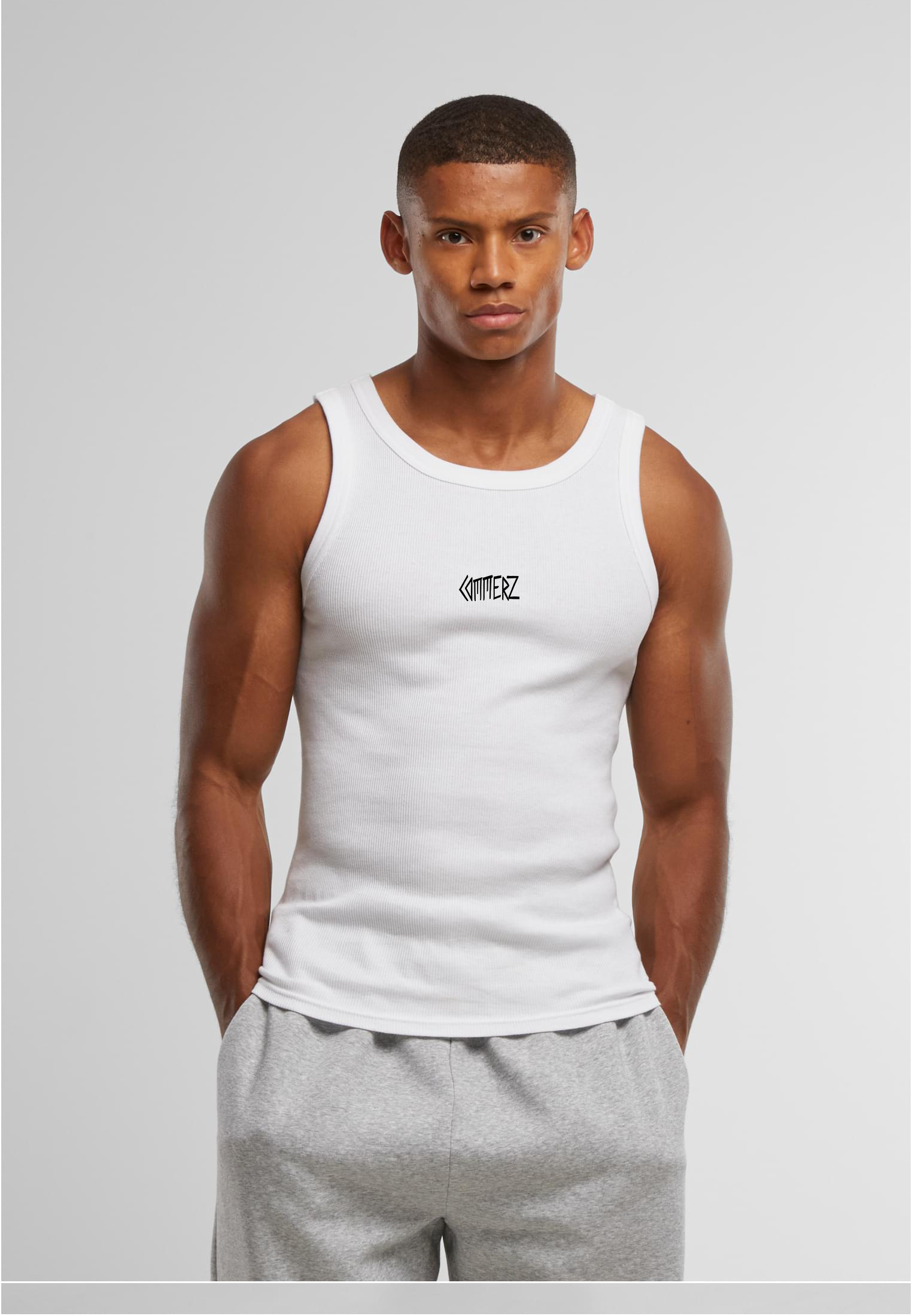 C162 Commerz Tank Top White