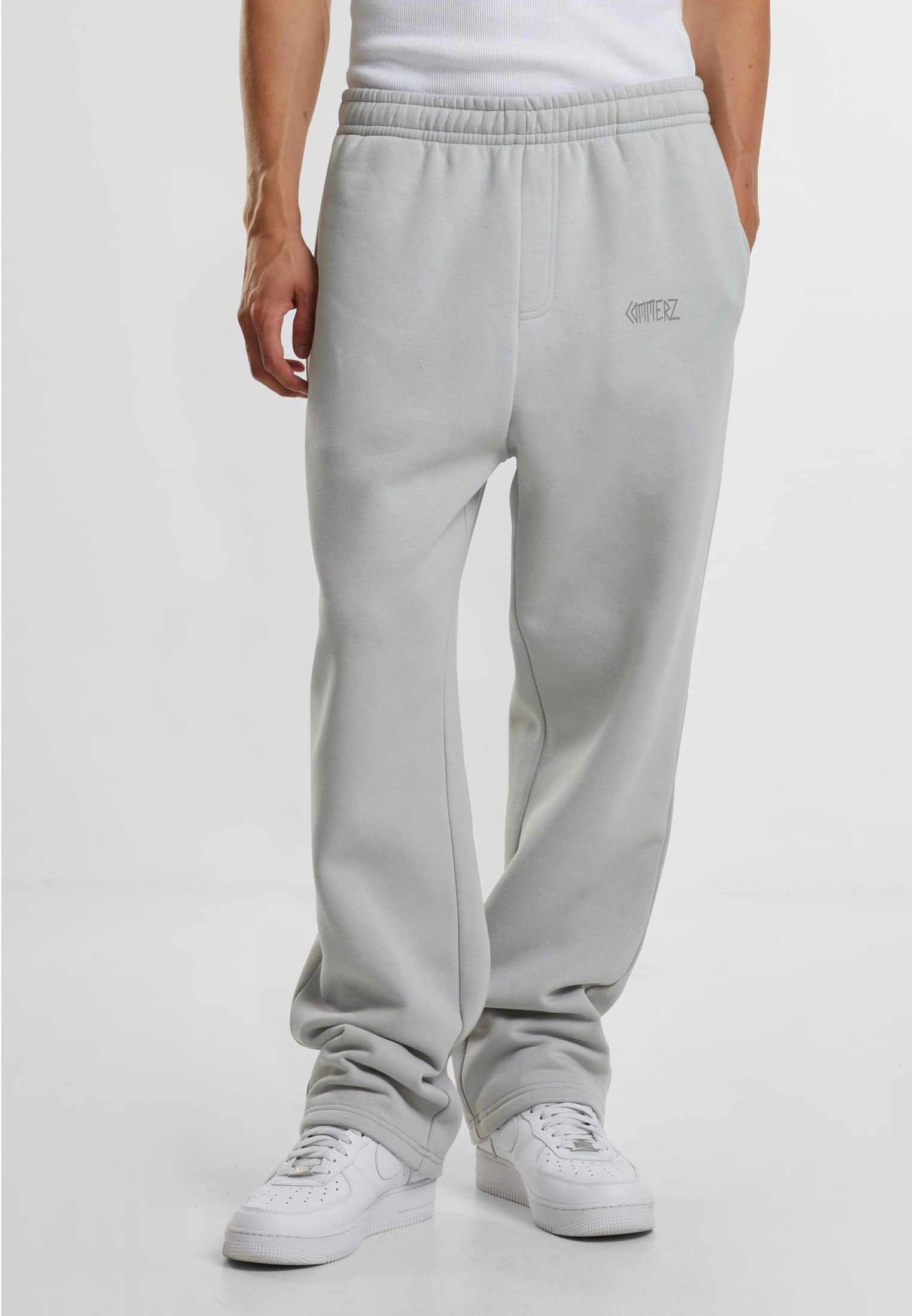 C160 Commerz Fluffy Track Pants Light Grey Men