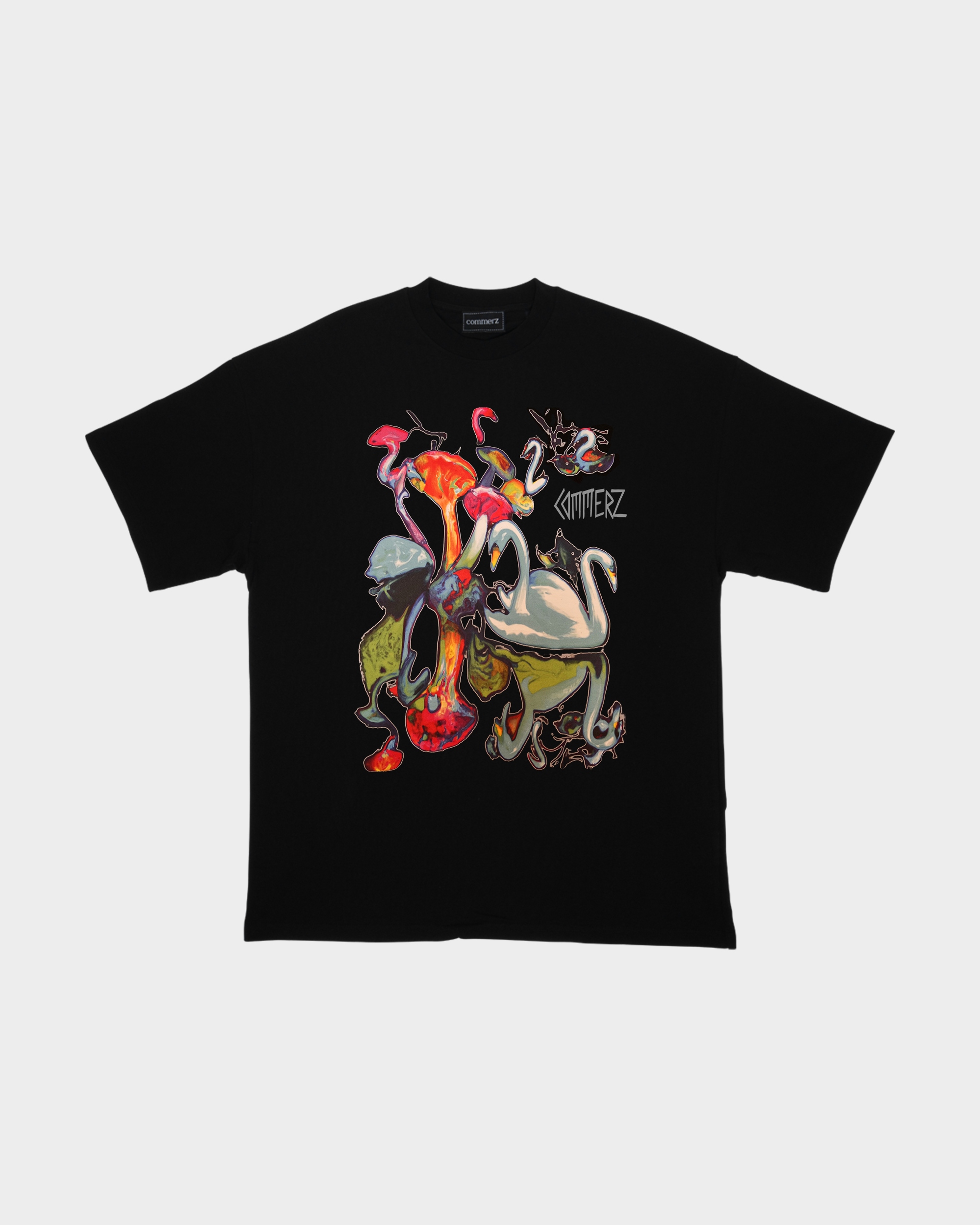 C26 COMMERZ REFLECTIVE SWAN T-SHIRT