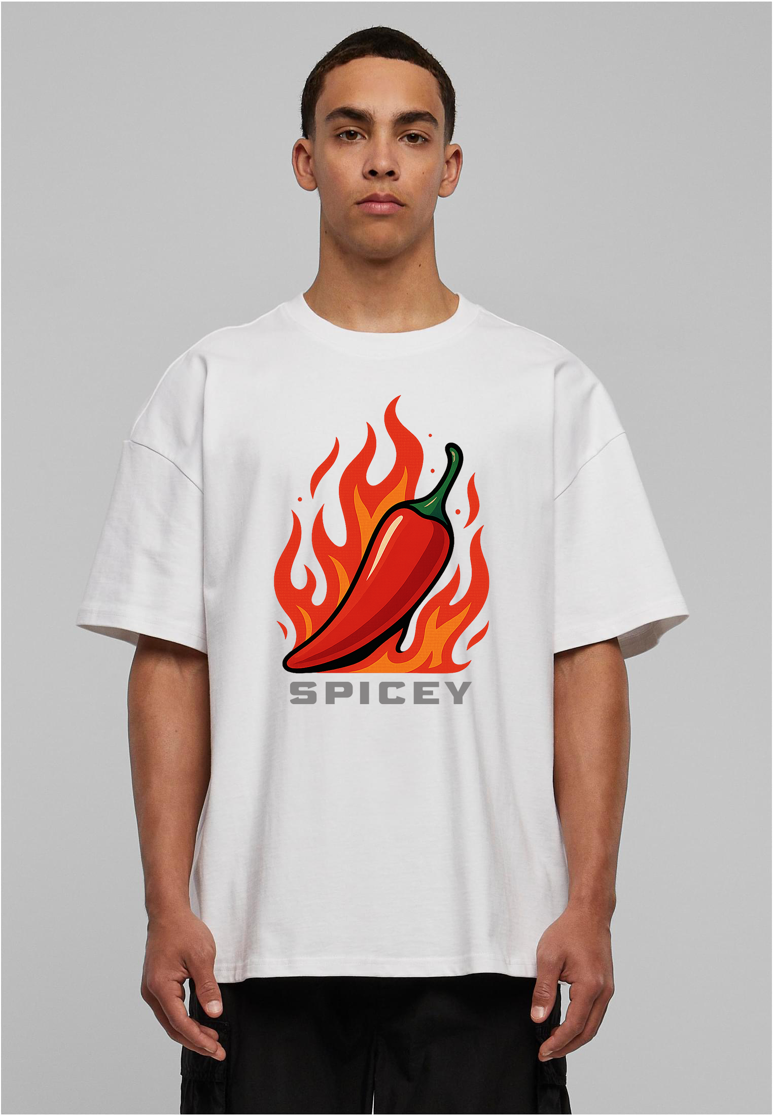 S05 Commerz x Spicey Chilli T-Shirt White