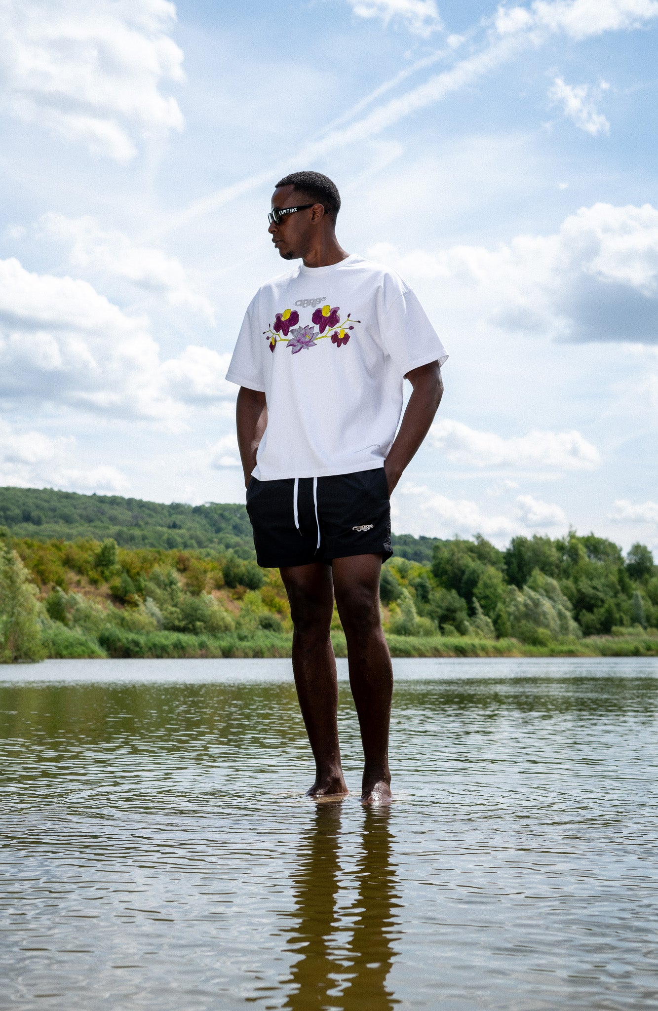 C16 JAYANTH SWIM SHORTS BLACK