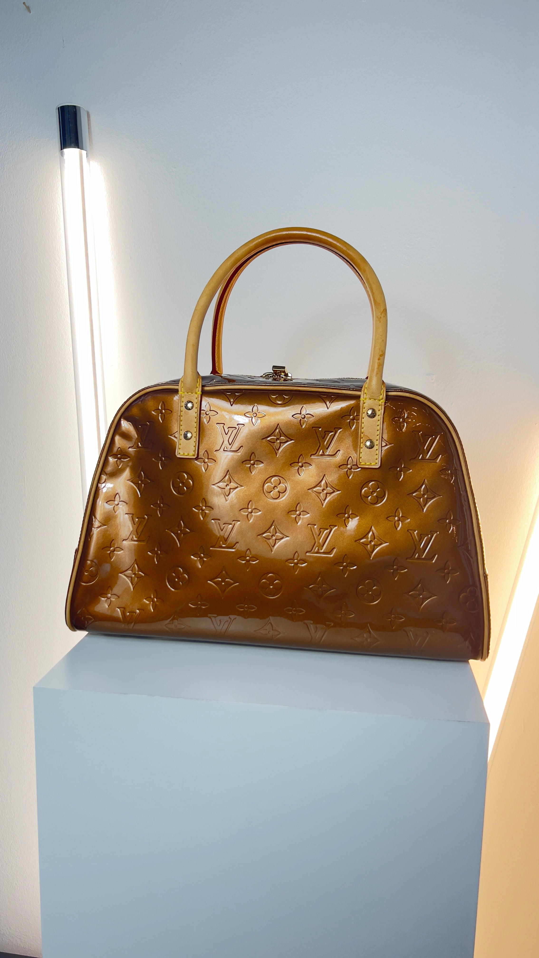 Vintage Louis Vuitton Handtasche Tompkins Square T04 Luxus Handtasche