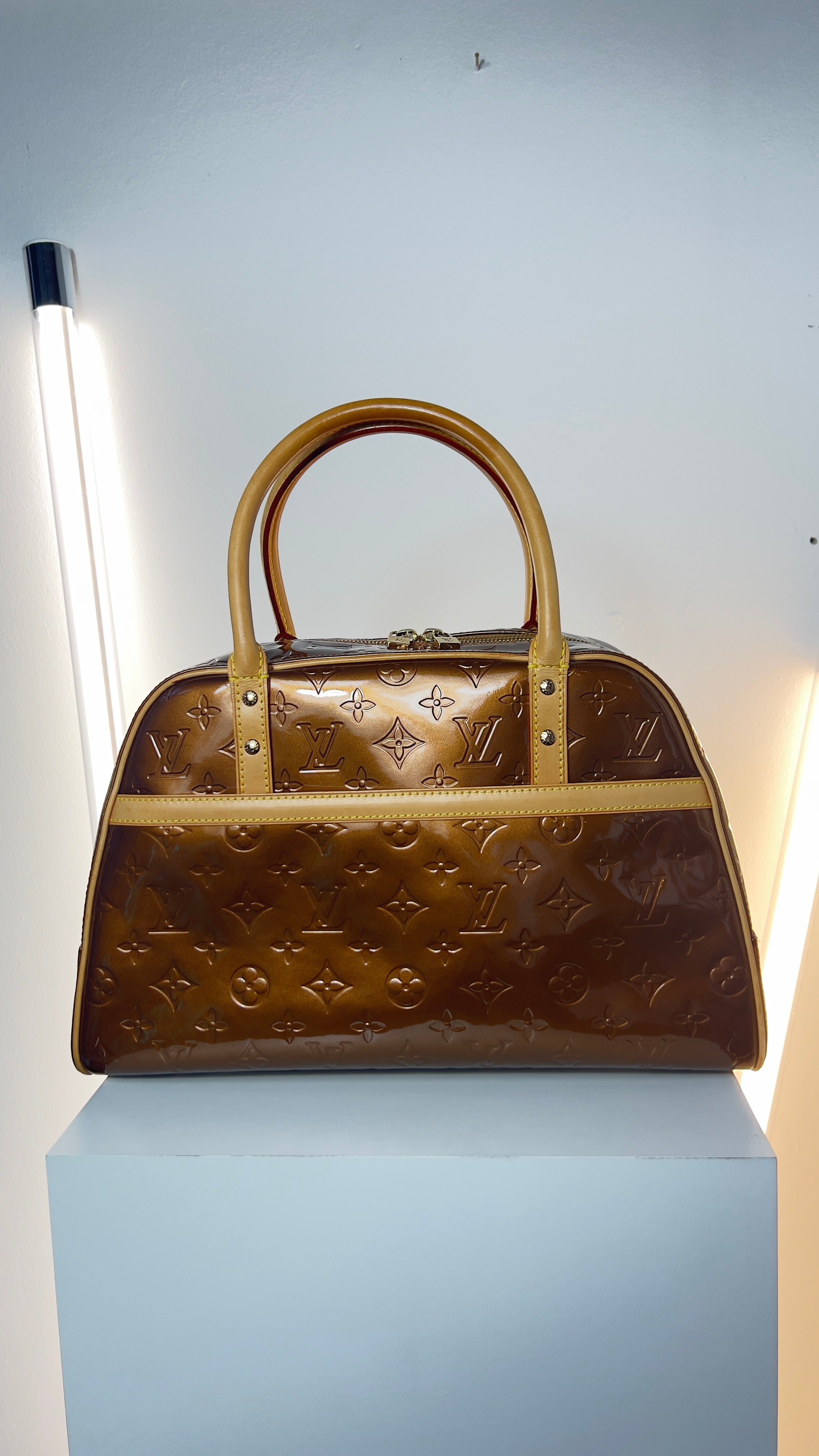 Vintage Louis Vuitton Handtasche Tompkins Square T04 Luxus Handtasche