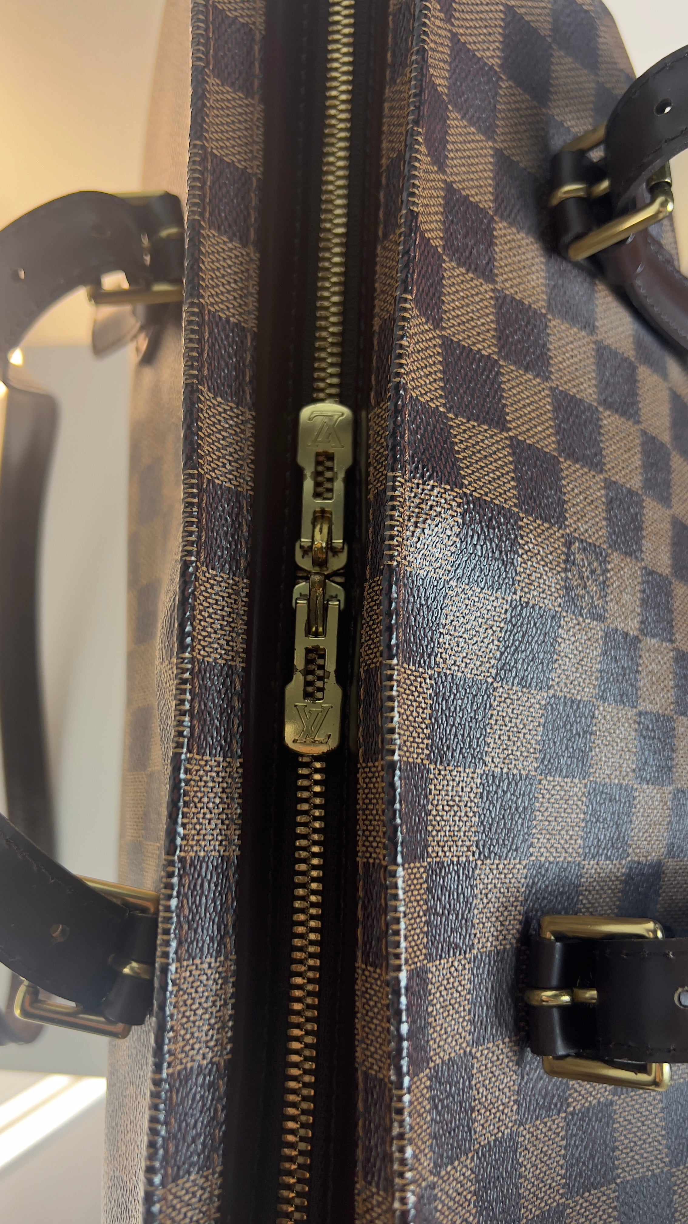 Vintage Louis Vuitton Chelsea Damier T13 Luxus Handtasche
