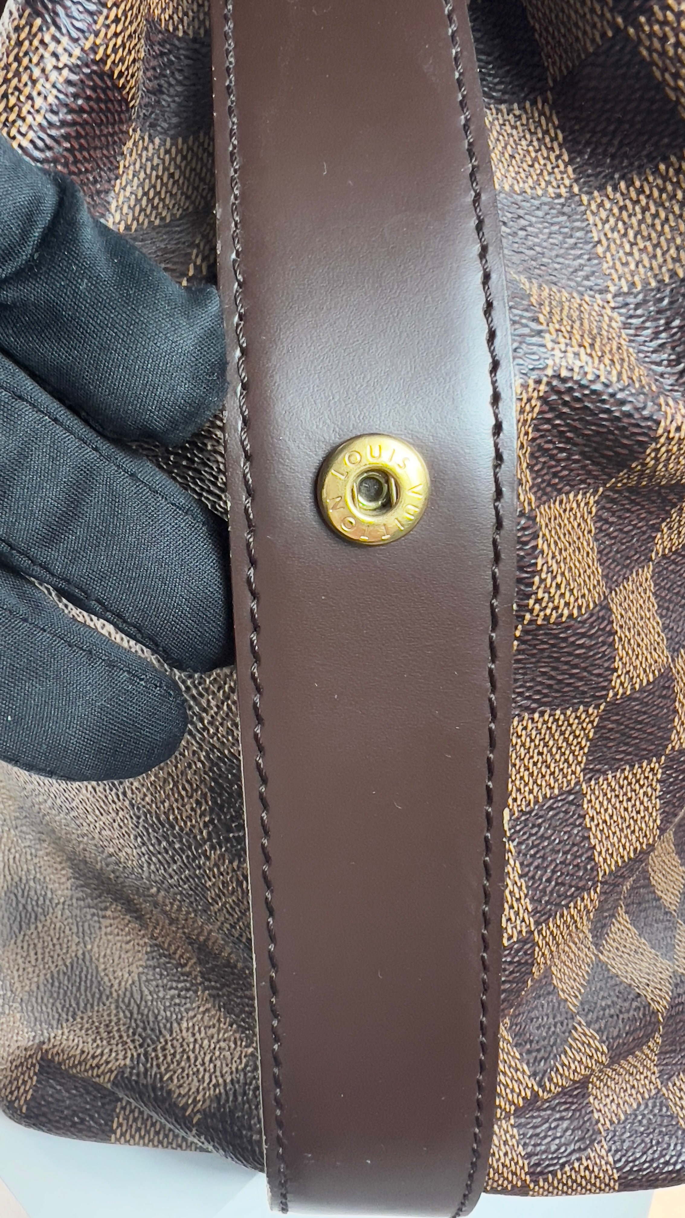 Vintage Louis Vuitton Chelsea Damier T13 Luxus Handtasche