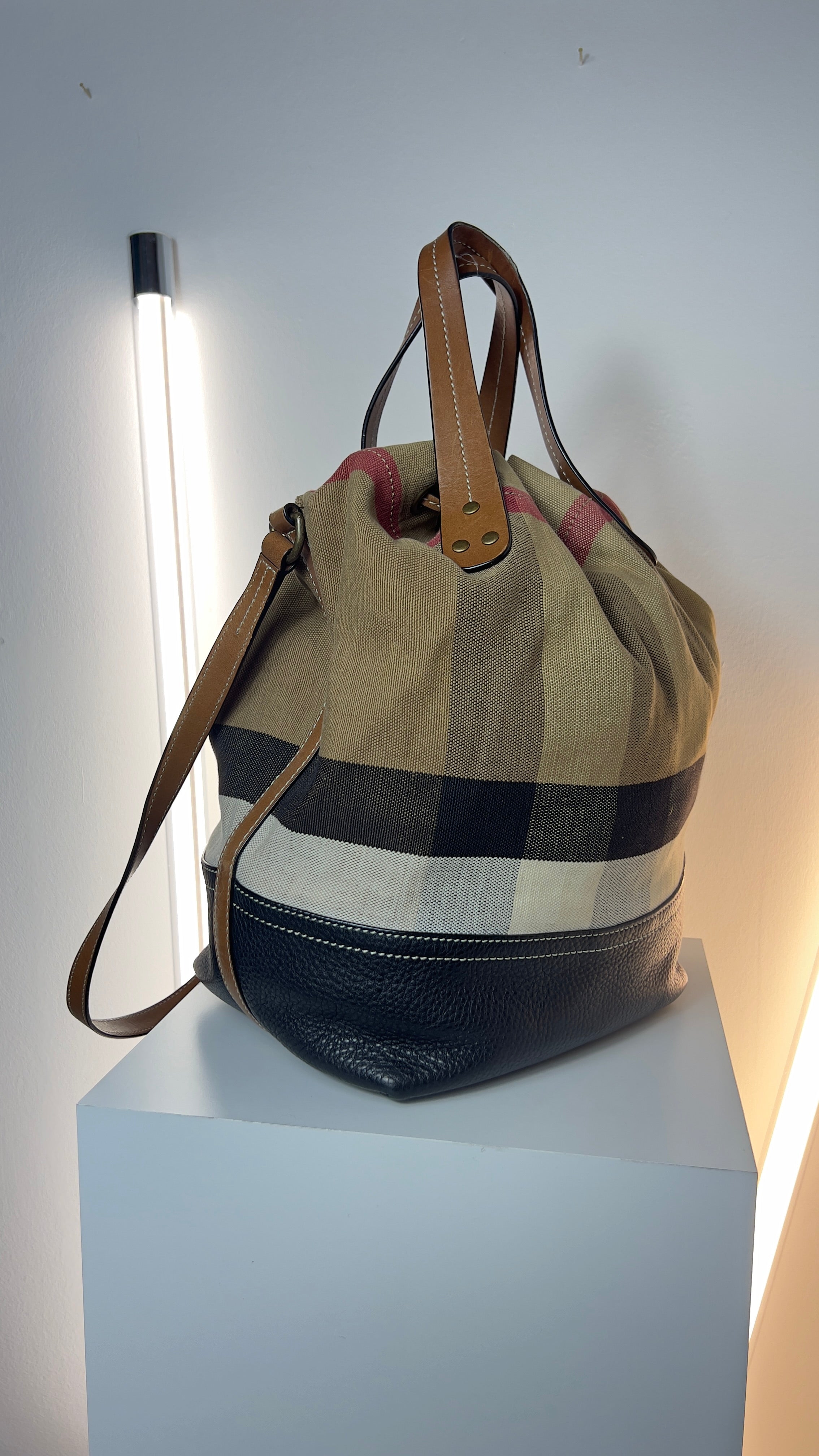 Vintage Burberry Bag T16 Luxus Handtasche