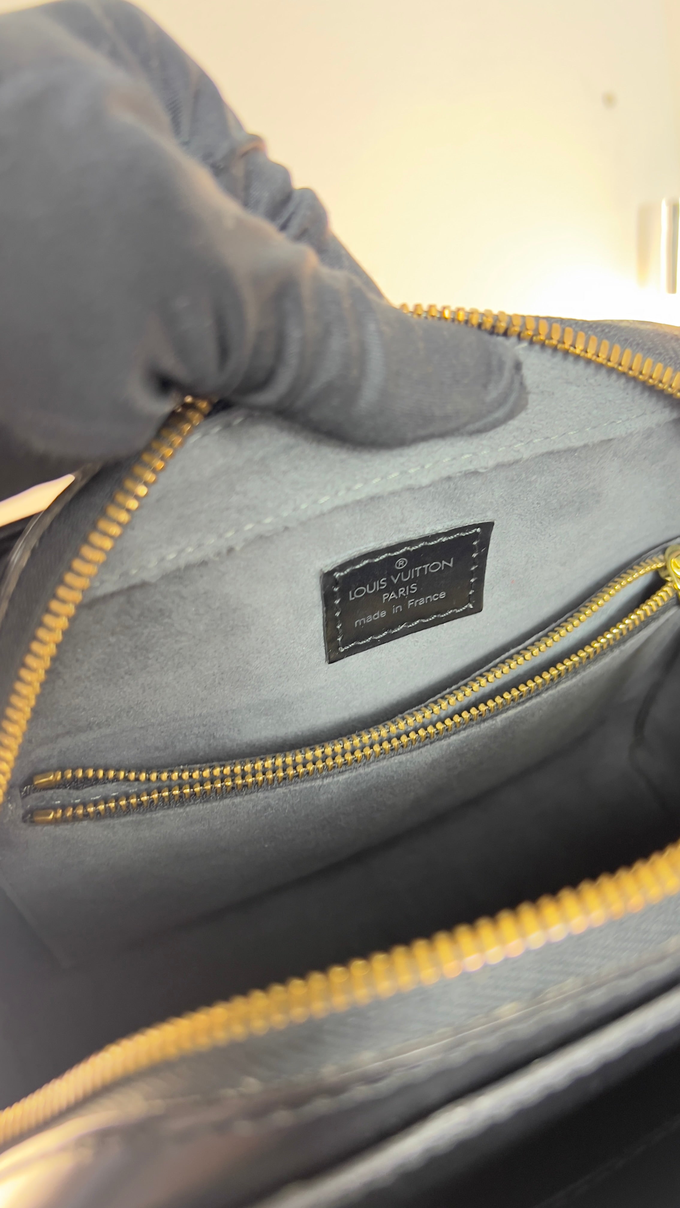 Vintage Louis Vuitton Pont Neuf Bag T07 Luxus Handtasche LV Markenzeichen