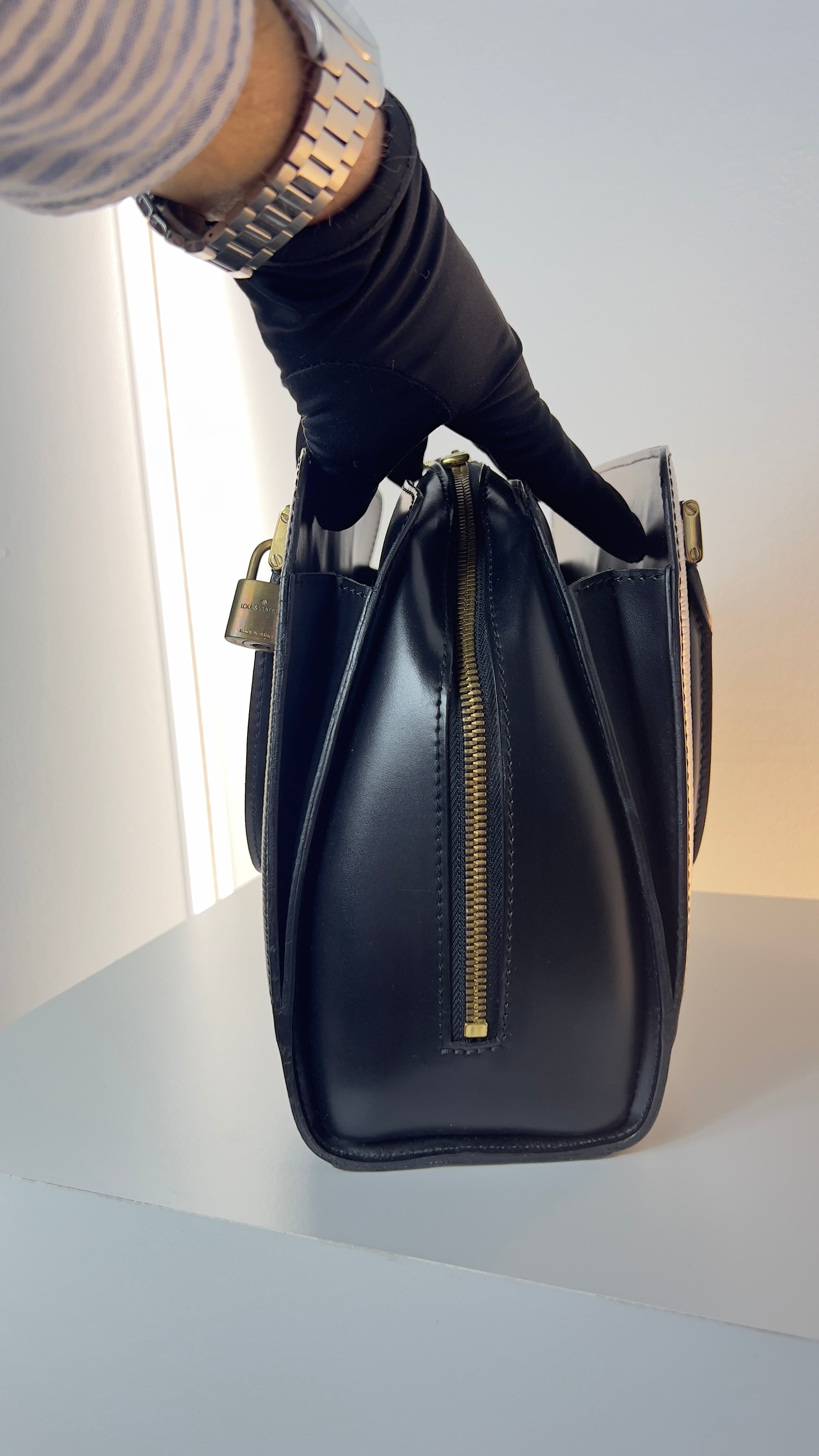 Vintage Louis Vuitton Pont Neuf Bag T07 Luxus Handtasche LV Außentaschen