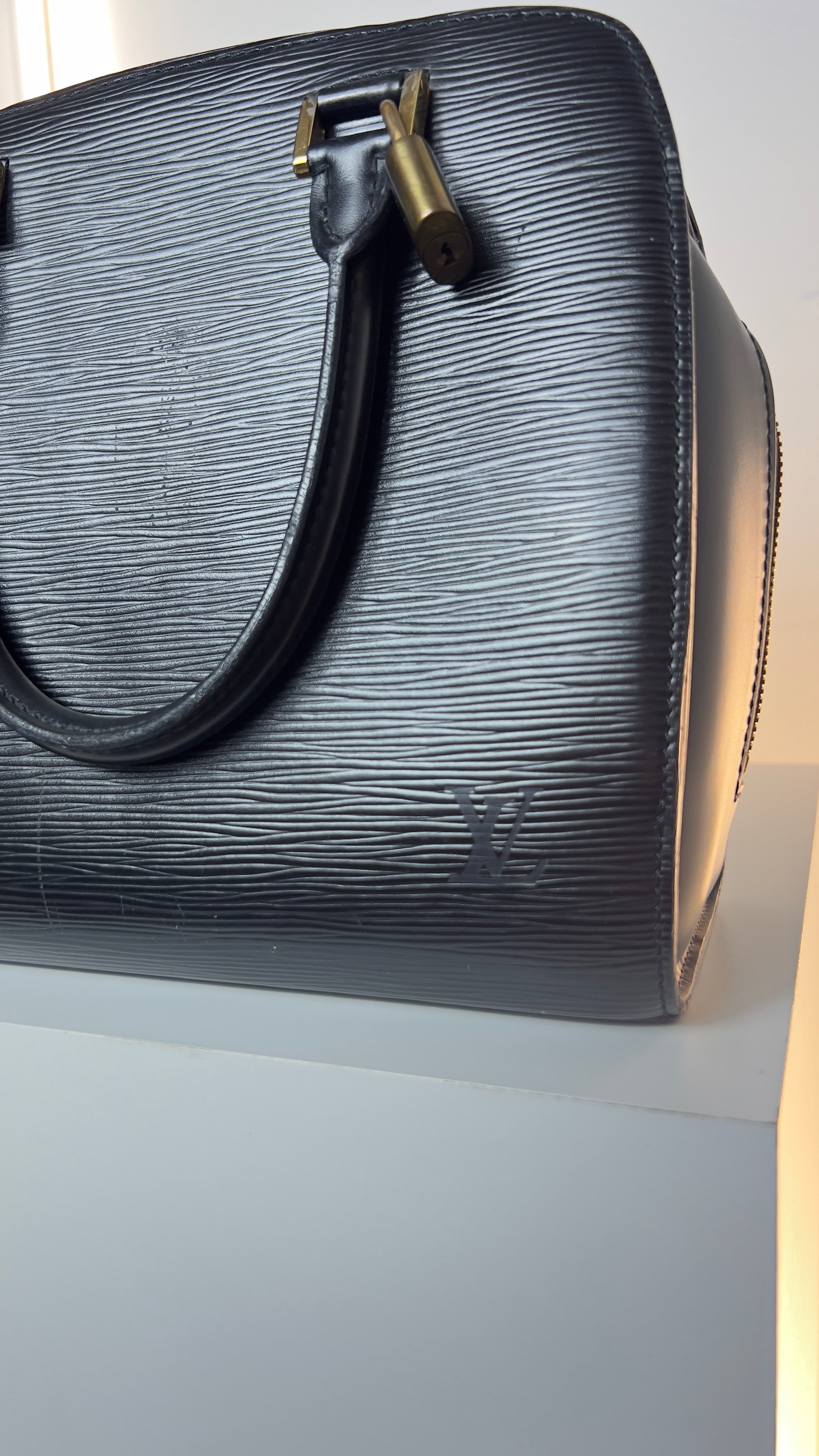 Vintage Louis Vuitton Pont Neuf Bag T07 Luxus Handtasche LV Marken-Imprägnierung