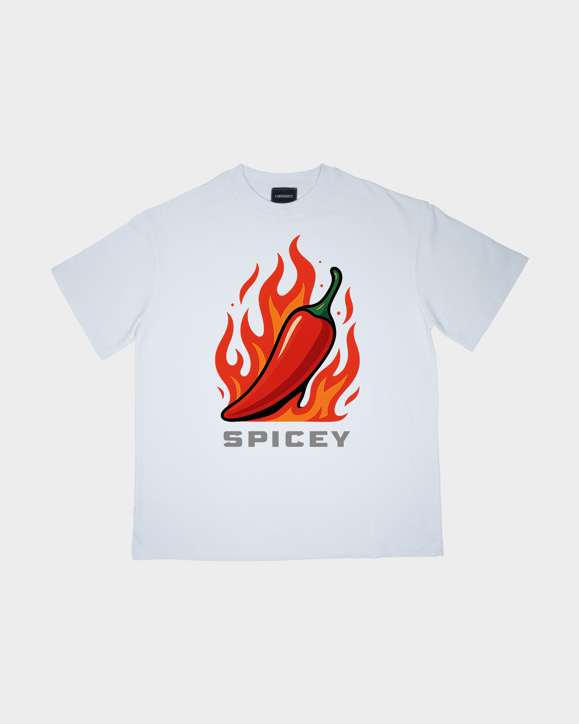S05 Commerz x Spicey Chilli T-Shirt White