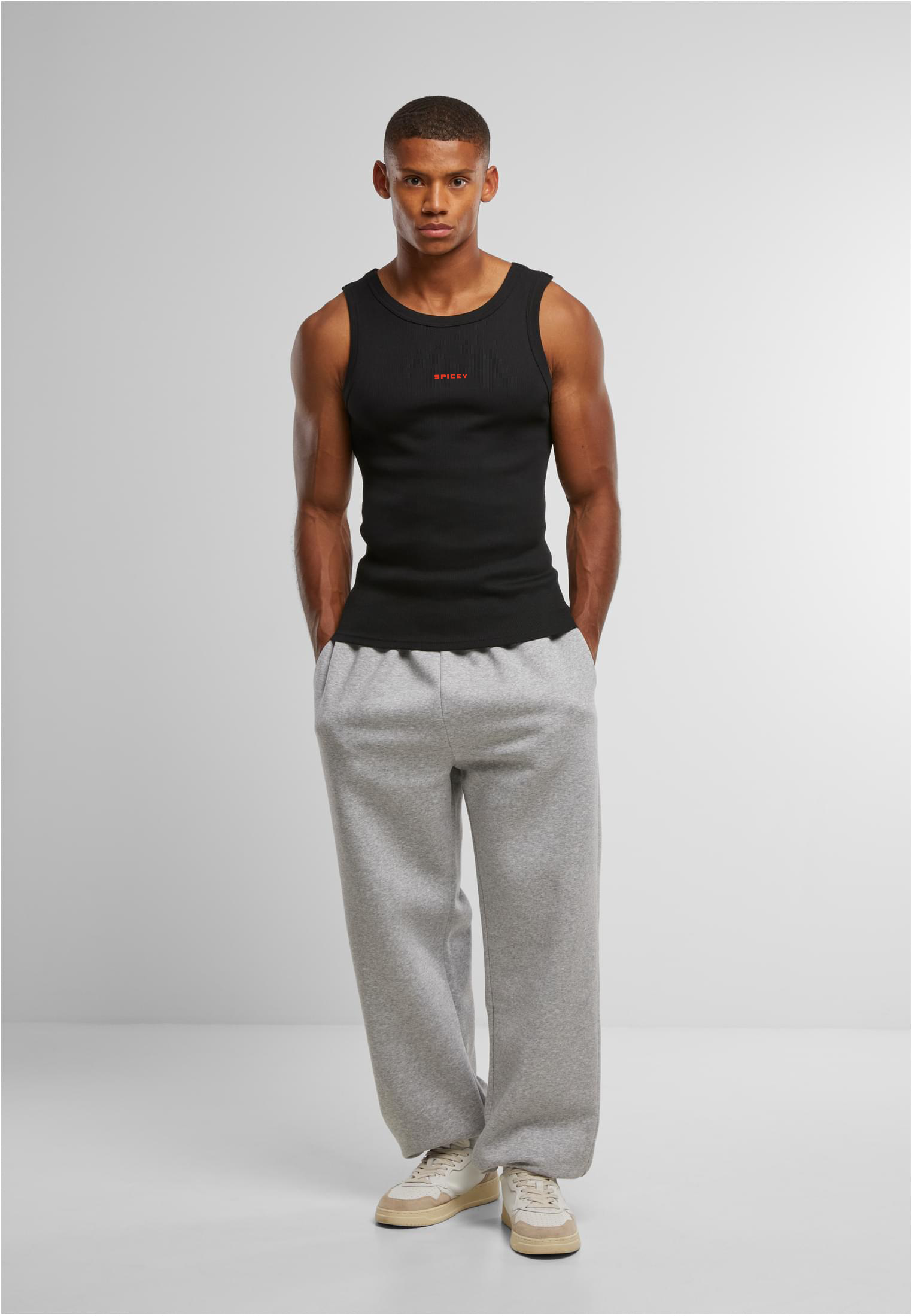 S02 Commerz x Spicey Tank Top Black