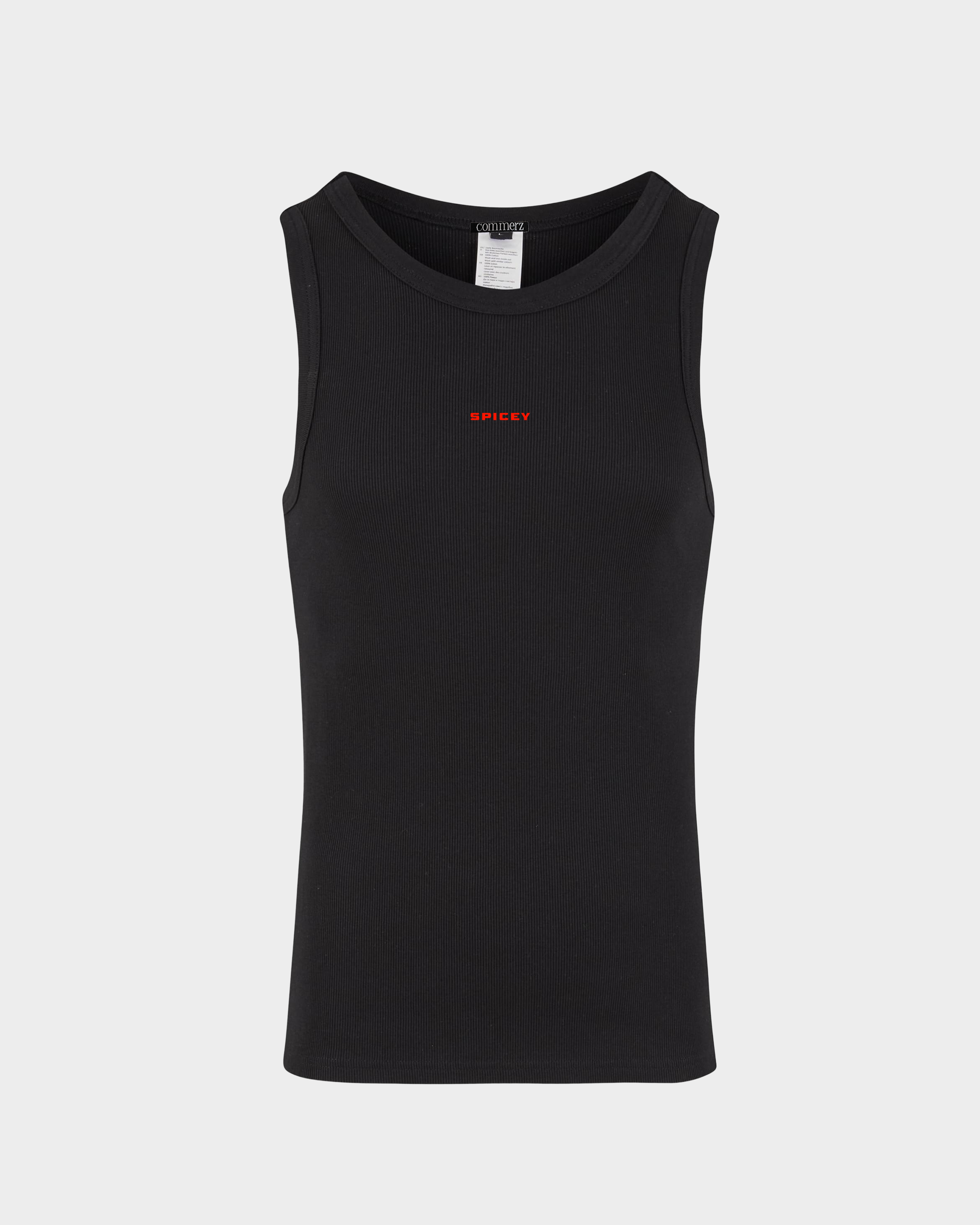S02 Commerz x Spicey Tank Top Black