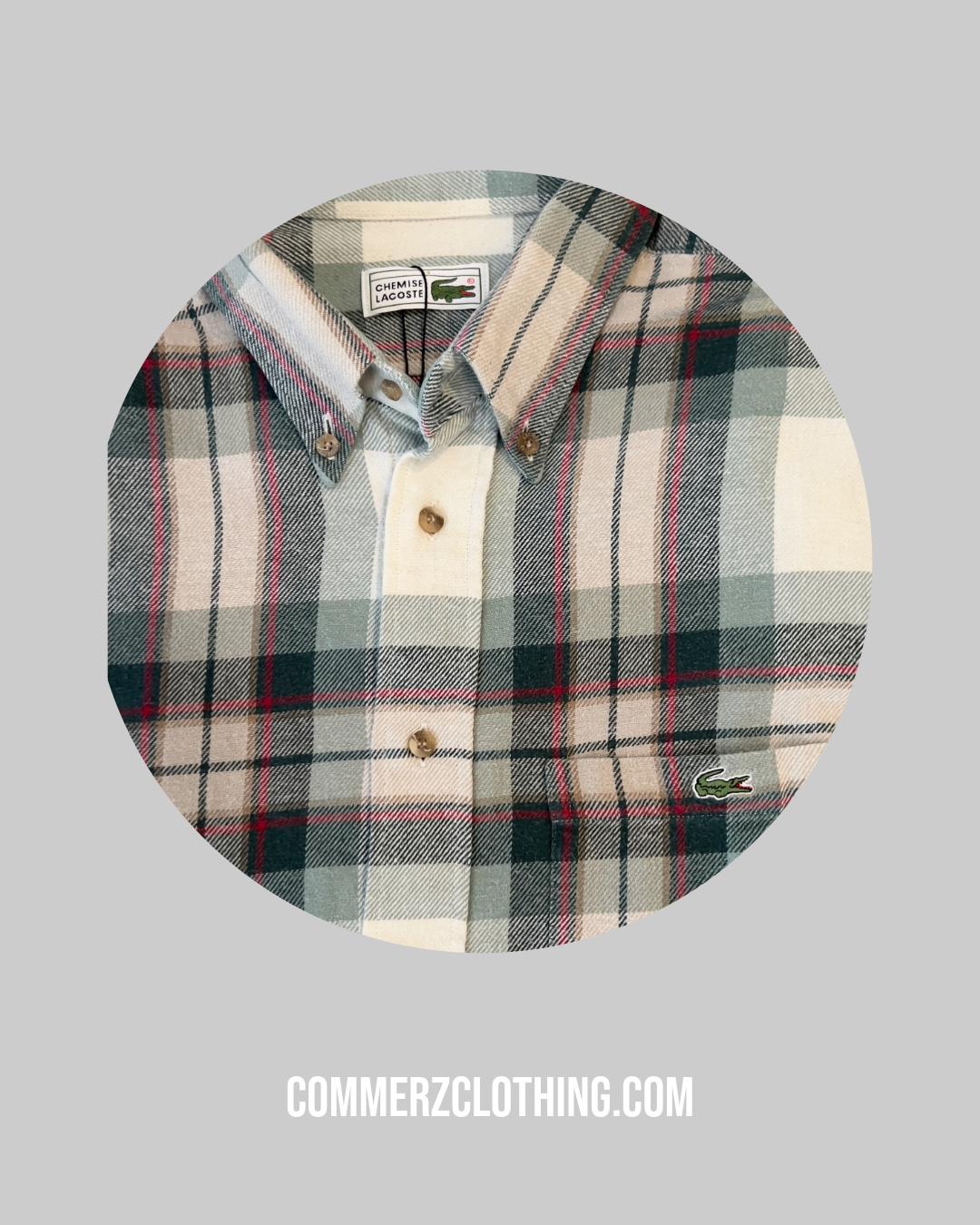 Commerz x Cronalla Vintage Hemd Lacoste 
