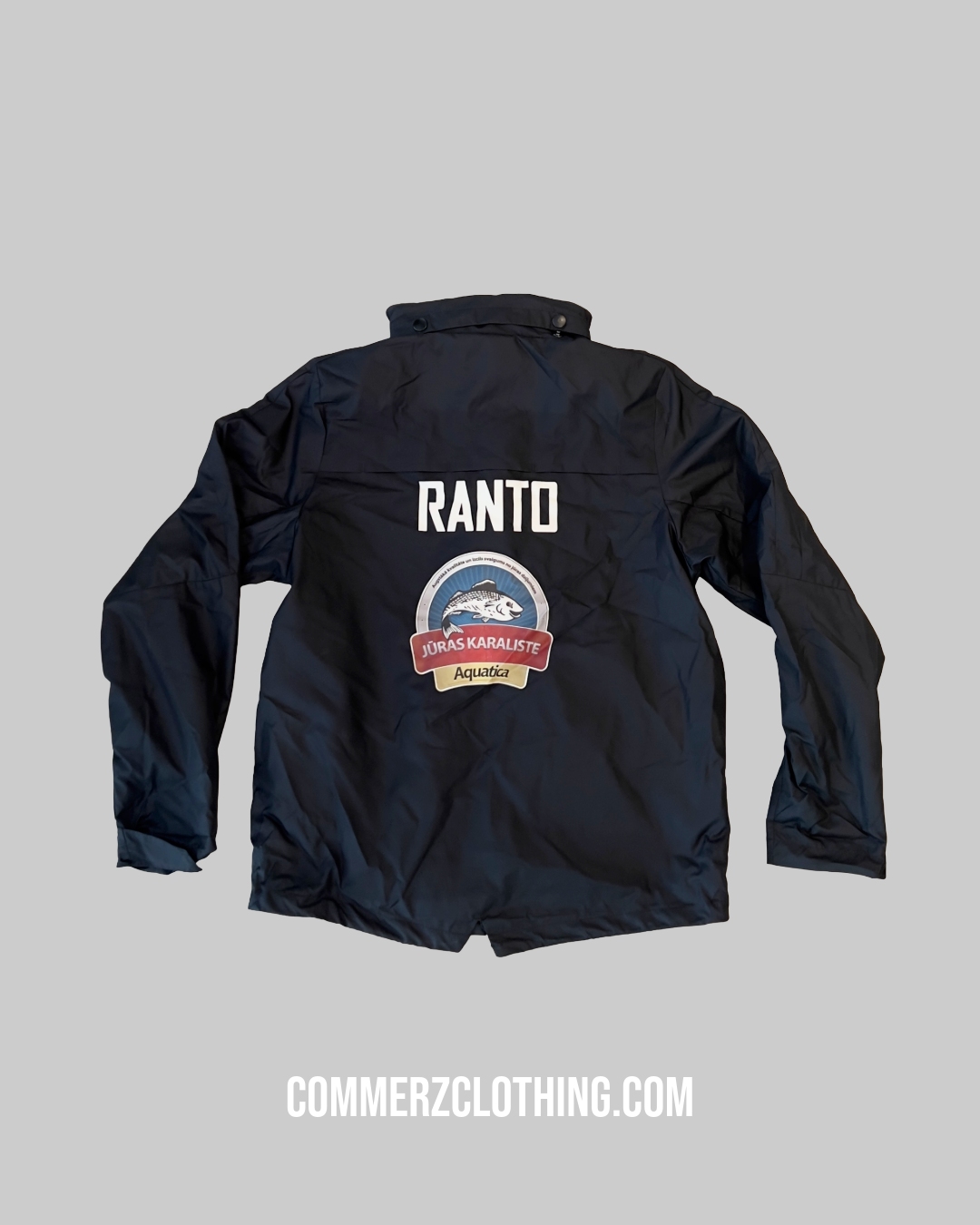 Commerz x Cronalla Vintage Windbreaker Black